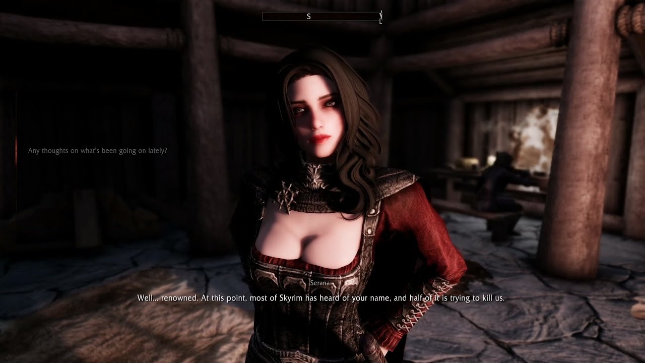 Serana dialogue se. Skyrim se Dialogue Mod. Serana Skyrim hot. Fable игра 2023. Skyrim se Dialogue interface Mod.