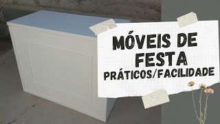 Mesas de Festa l Desmontável l Montagem l Facilidade na hora de decorar