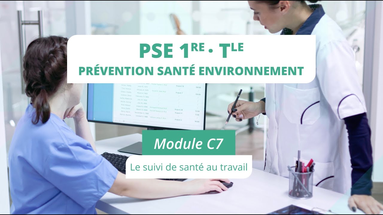 Page De Garde Pse Lycee PSE module C7 : Le suivi de santé au travail - YouTube