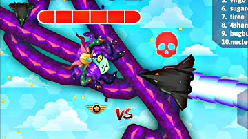 Snake.io 🐍 Medusa VS Darkwind 🐍 Boss vs Boss 🐍 Gameplay