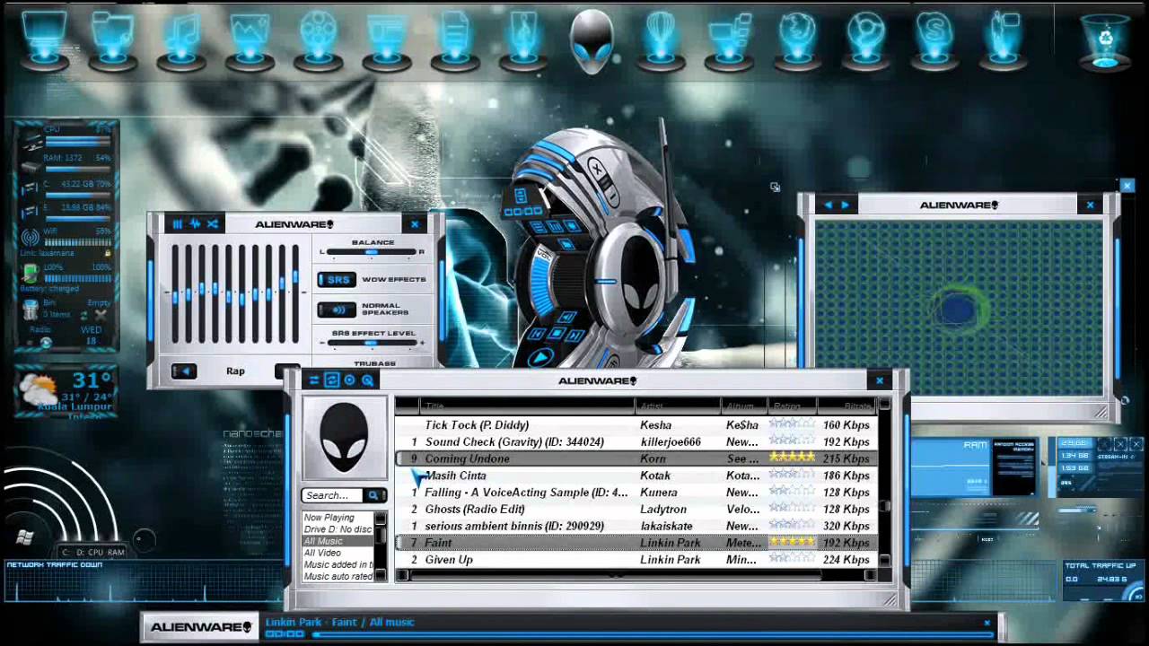 Full Alienware Customization - YouTube