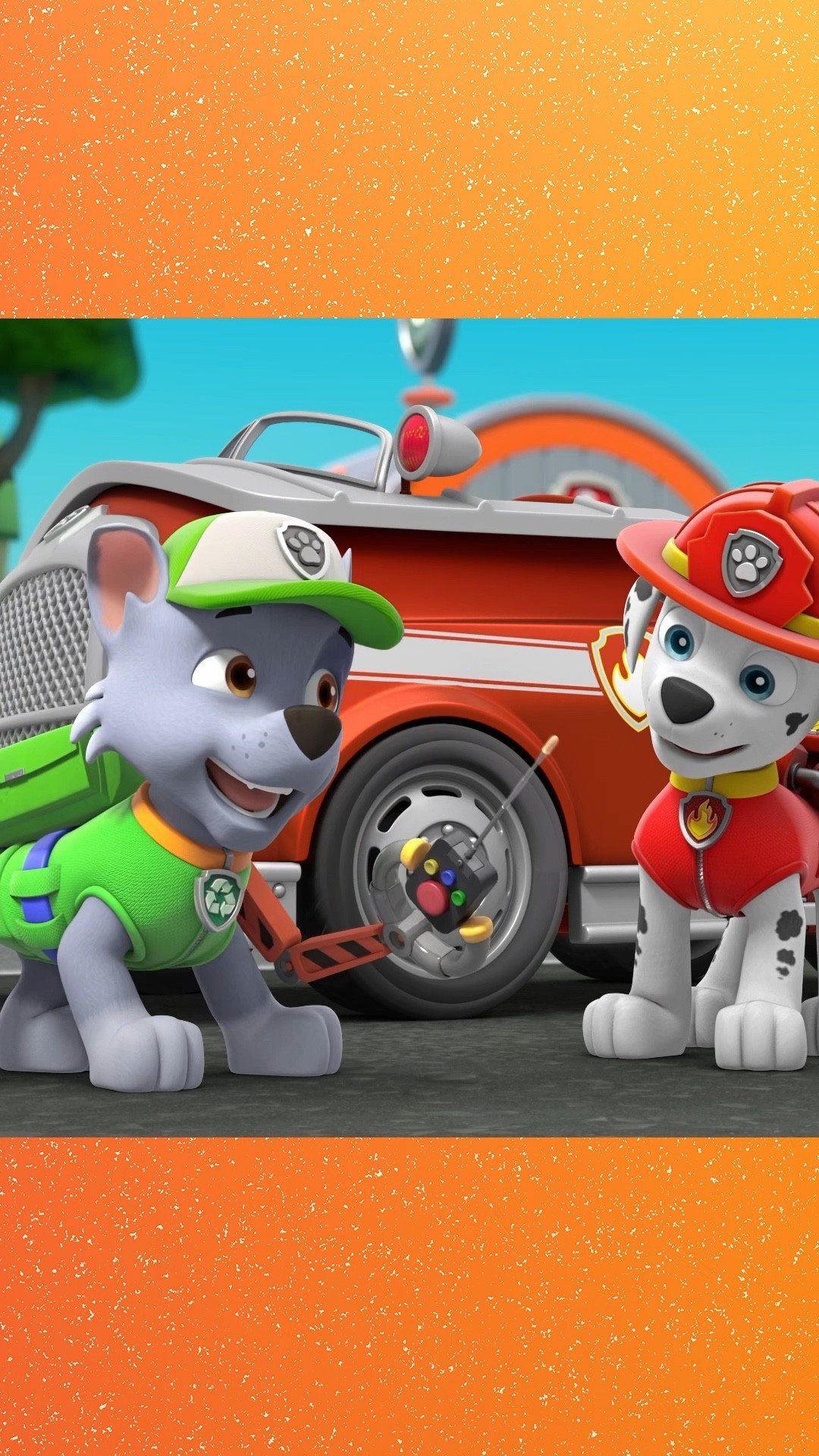paw patrol rocky's garage ep 8! #shorts