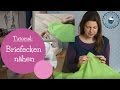 Briefecken nähen | Tischdecke umnähen | how to sew a mitered corner | | DIY Nähanleitung | mommymade