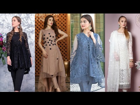 Net kurti designs style | Net kurti designs party wear | Net suits design  indian | Long gown dress | Kurti designs latest, Stylish dress designs,  Designer dresses