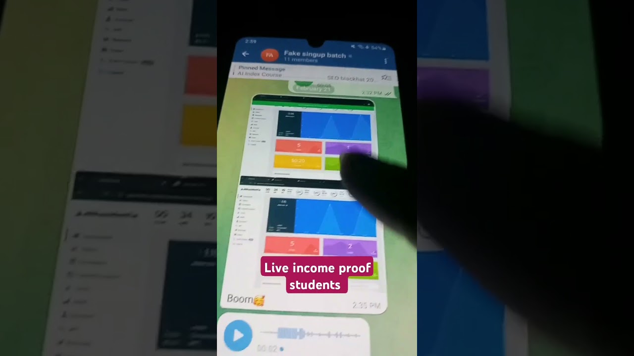 Students live Income proof!
