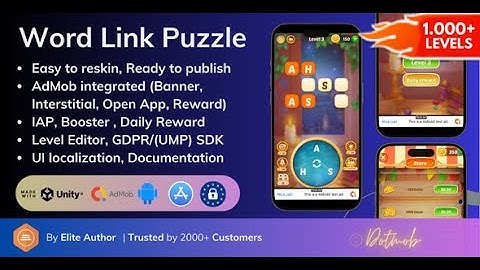 Word Link Connect Puzzle - Unity Complete Source Code