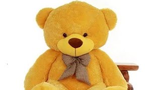HUG 'n' FEEL SOFT TOYS Long Soft Lovable hugable Cute Giant Life Size Teddy Bear (6 Feet, Yellow)