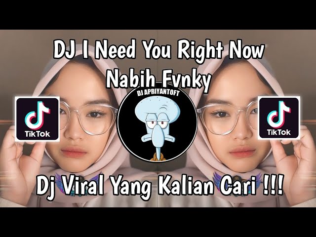 DJ I NEED YOU RIGHT NOW NABIH FVNKY | DJ DONT LET ME DOWN VIRAL TIK TOK TERBARU 2024 ! class=