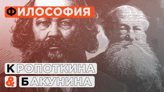 Философия Кропоткина и Бакунина. Коротко о главном