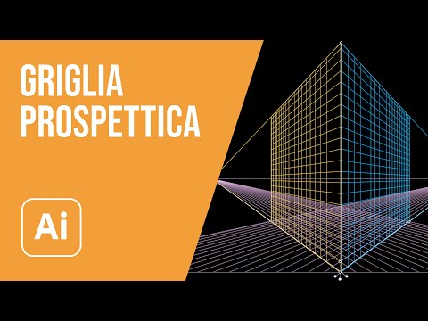 Video: Come si usa la griglia prospettica in Illustrator CC?