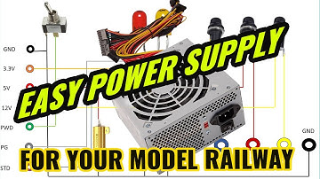Easy Computer Power Supply for your Model Railway