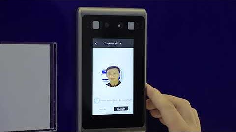 4.3 inch Touch Screen AI Face Recognition Attendance and Access Control Machine.mp4