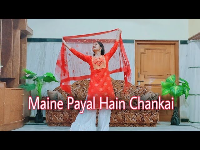 Maine Payal Hai Chhankai | Urvashi Kiran Sharma |  Sangeet Choreography by Manuj Dance Club | class=