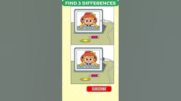 Only Sharp Eyes Win ! #1123 #間違い探し #spotthedifference #脳トレ #findthedifference