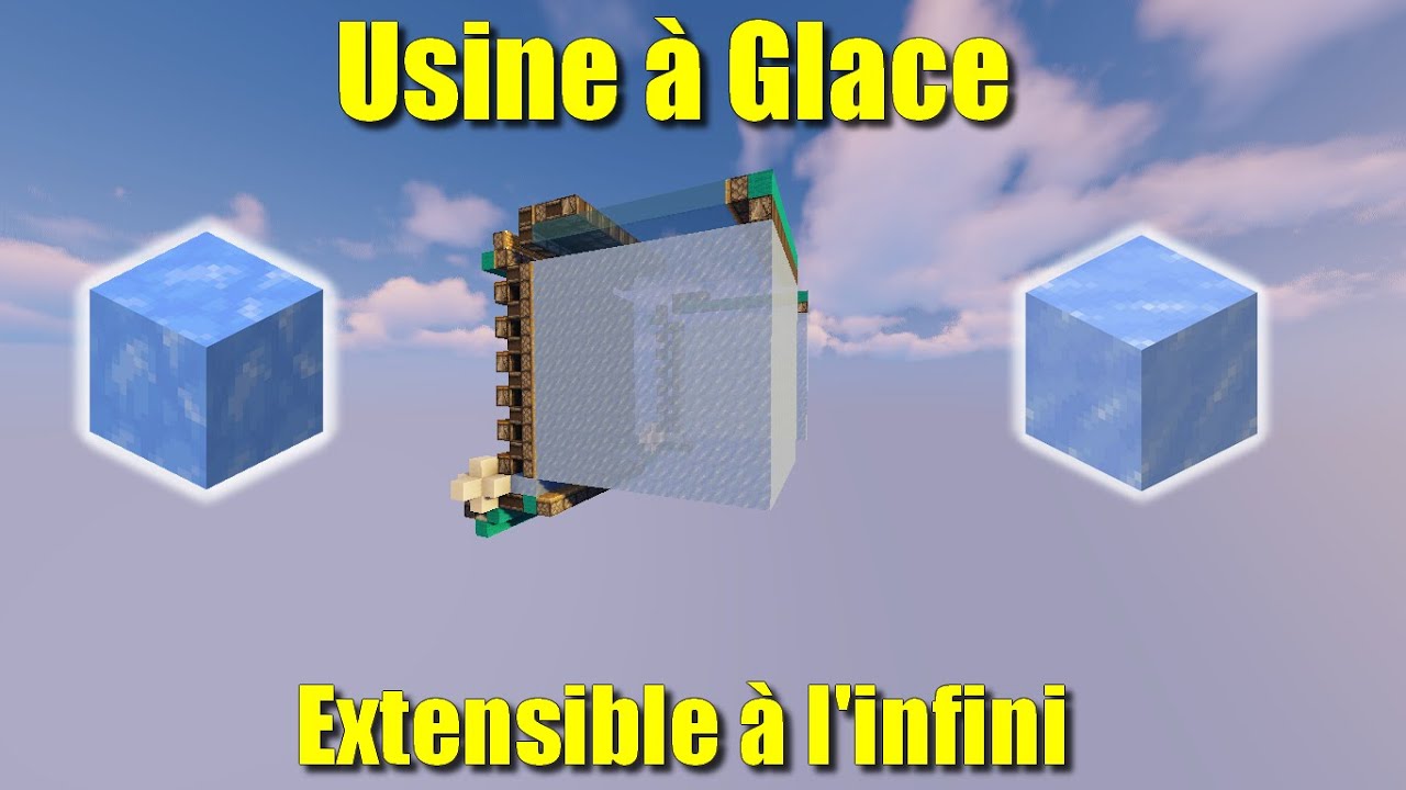 [Tutoriel] Usine à glace efficace ! [1.20+ à la 1.11] | allcraft0r