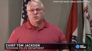Ferguson police chief's apology sparks angry protest