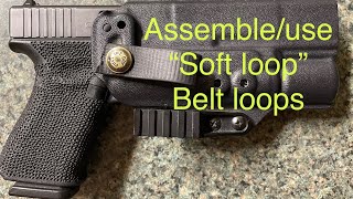 Assembling/using soft loops on your Werkz M6 or M2 IWB holster! screenshot 2