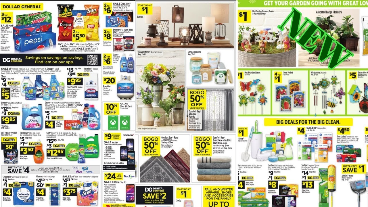 *NEW* DOLLAR GENERAL Ad Sneak Peek FOR 03/13 TO 03/19 | Dollar General