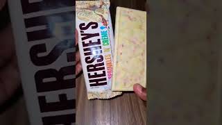 Lets Try Hersheys Sprinkles N Crème Chocolate Bar
