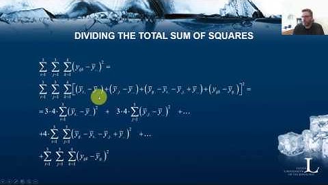 ANOVA in the factorial design setting