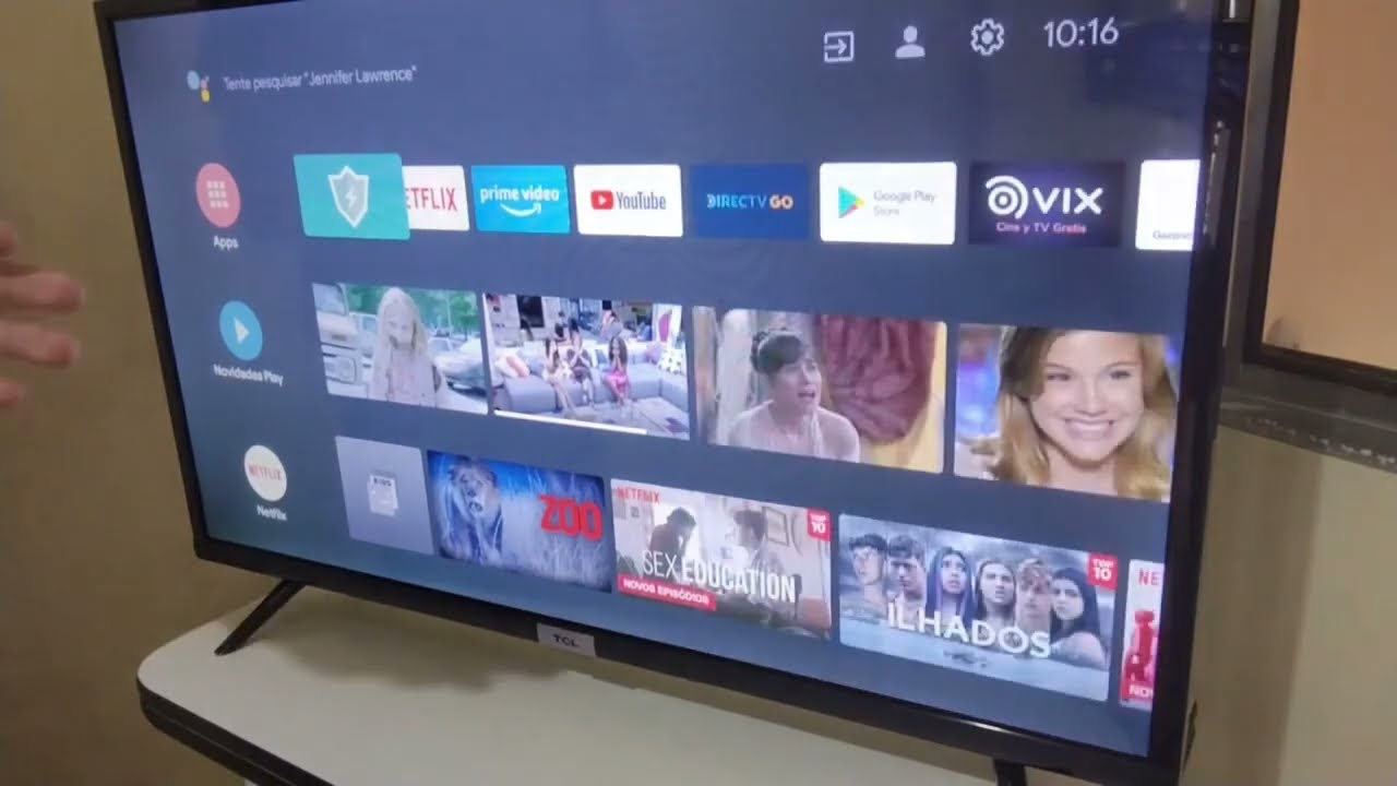 imagem ruim na smart tv tcl tente isso