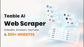✨ Collect data from 800+ websites with Teable AI