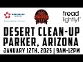 Republic Services 2025 Parker 400 Desert Clean-Up Presented by Tread Lightly!