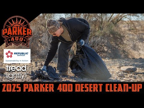 Republic Services 2025 Parker 400 Desert Clean-Up Presented by Tread Lightly!
