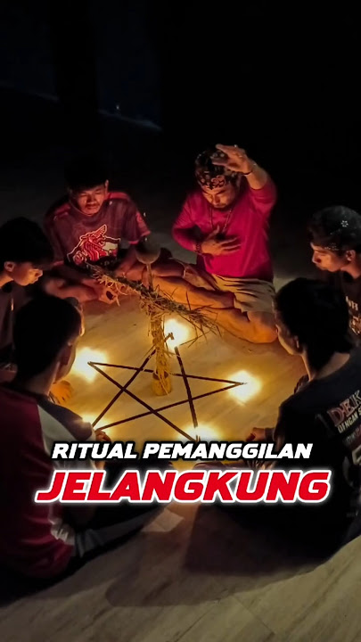 GUS AHIM MELAKUKAN RITUAL PEMANGGILAN SETAN JELANGKUNG