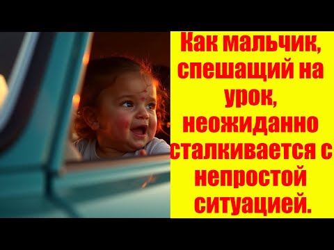 ПЛАЧУЩИЙ Ребёнок в машине: ПОСТУПОК мальчика шокирует!