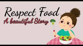 Respect food | Moral Story | Childrenia English Story | Short Story in English | One minute Stories