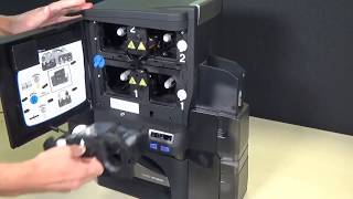 Fargo DTC4500e Card Printer - How to Perform Routine Cleaning Maintenance