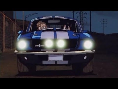 ガンスミス猫|カーチェイスシーン|シェルビーGT500マスタング
