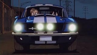 Gunsmith Cats - Car Chase (English Sub) | Shelby GT500 Mustang