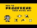 Comment  relire  votre pixel art 5 conseils de rvision