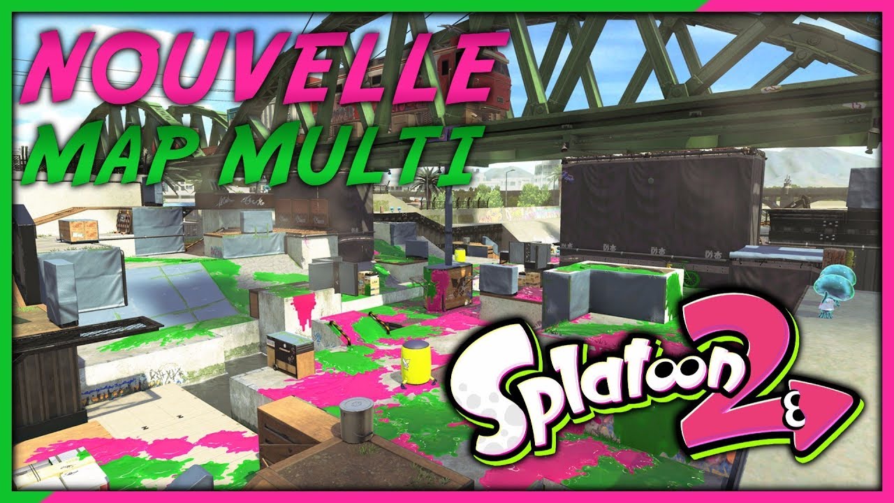 UNE NOUVELLE MAP SUR SPLATOON ! - YouTube