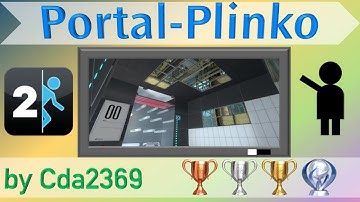 Portal 2 Custom Map - Portal-Plinko (Blindrun)