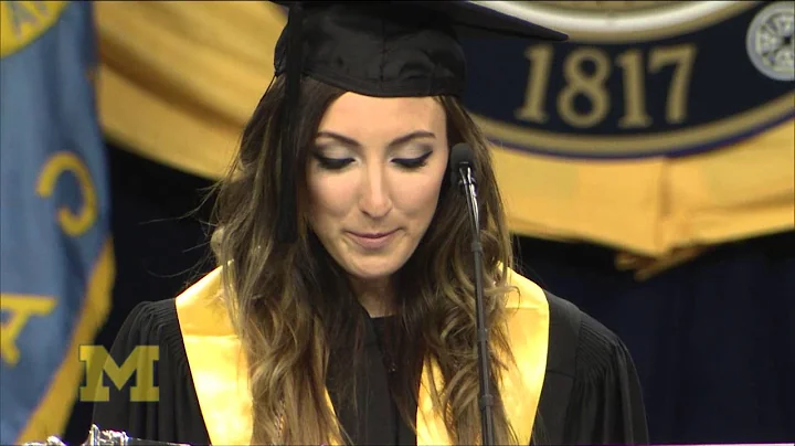 2012 winter Student Speaker Katharine Stockrahm