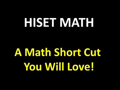 วีดีโอ: HiSET เป็นคณิตศาสตร์ประเภทใด?