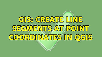 GIS: Create line segments at point coordinates in QGIS (2 Solutions!!)