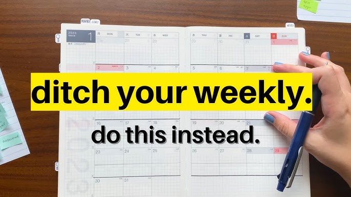 Limelife Weekly Planner Review – Layout C (Pros, cons and a video  walkthrough)