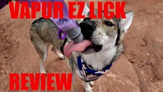 Best Dog Water Bottle? Vapur EZ Lick Review by Taming The Tamaskan 379 views 3 years ago 9 minutes, 17 seconds