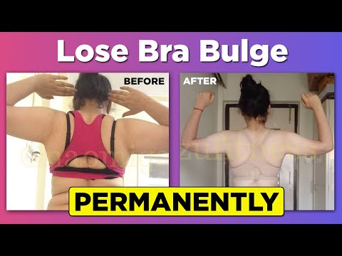 how to lose BRA FAT & BRA BULGE permanently | 10 EXERCISES / WORKOUTS & 5 BONUS TIPS | lose back fat