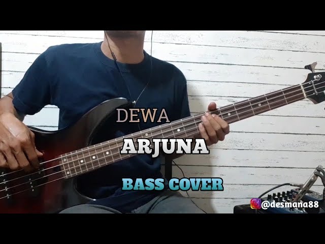 Bass COVER || ARJUNA - DEWA class=