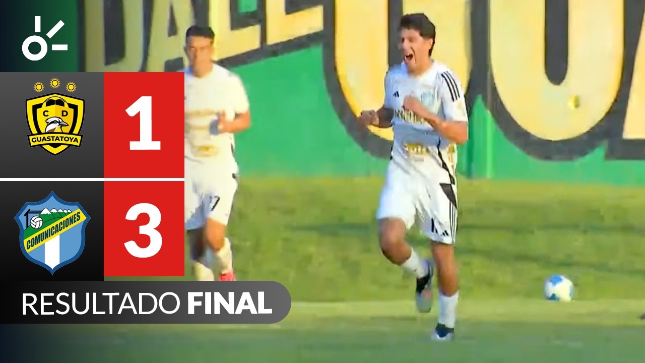 Guastatoya [1-3] Comunicaciones | Resumen final | Jornada 10 | Liga de Guatemala