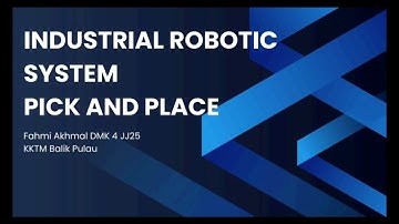 Fanuc Roboguide Simulation (Basic Pick and Place) by Fahmi Akhmal KKTMBP-Industrial Robotic System