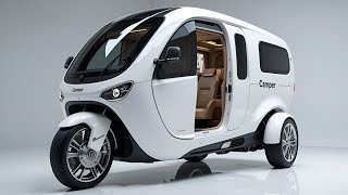 Электрический трёхколёсный кемпер 2025 — компактный дом на колёсах будущего