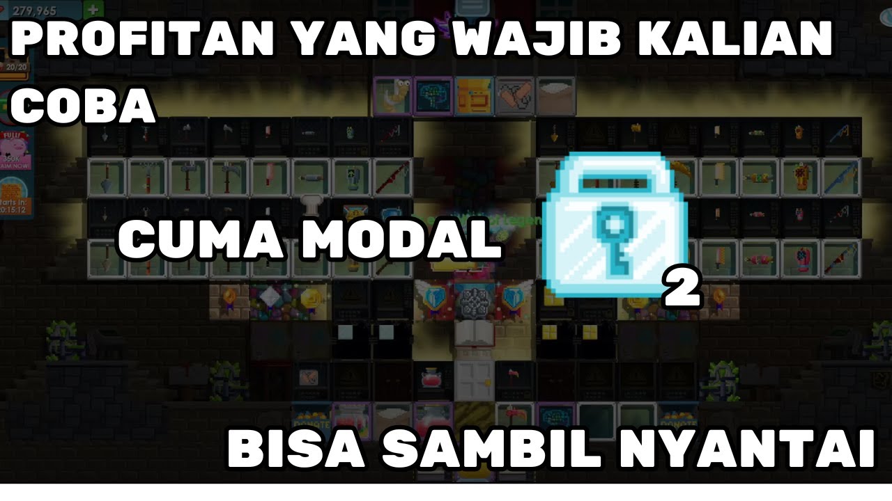 DULU RUGI, SEKARANG MALAH PROFIT! | Growtopia Profit