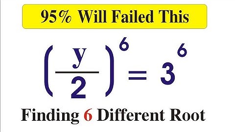 Can You Find The 6 Different Roots l A Nice Math Olympiad Question l Math Olympiad Challenge 