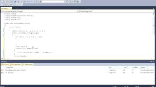 C# Beginner Programming Foreach Loop Part 8